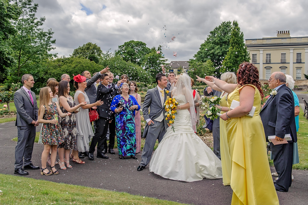 Wedding photography in Elmfield Park Doncaster