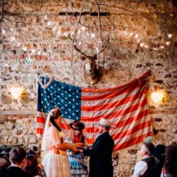 Western themed wedding in Yorkshire