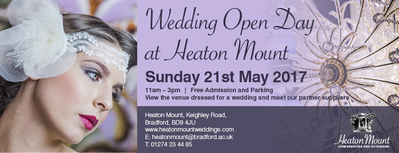 Heaton Mount wedding open day